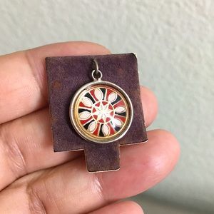 🖤Vtg HOFFMAN sterling silver pendant